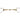 WATERTRENS GEBROKEN GOLD BRASS 18 MM