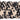 Halstertouw Glitter 2 meter