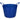 Emmer V-Trug Flexi 14 l Blauw