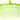 Mestvork zonder steel Limegroen