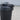 Tonneau d'alimentation avec verrou tournant 70 litres Noir